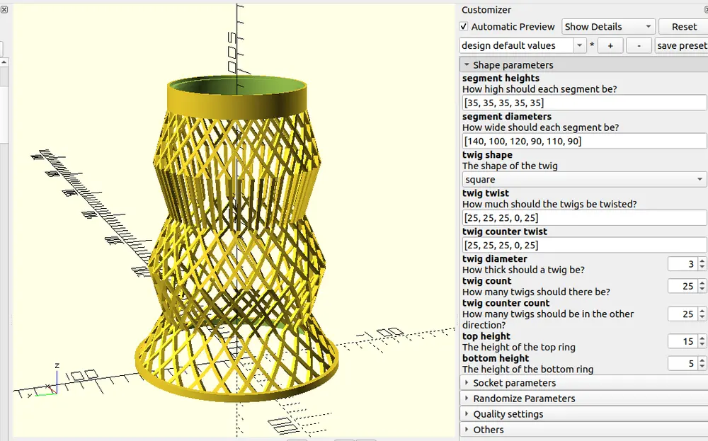 Customizable Solar LED Lamp Shade Generator - photo 4