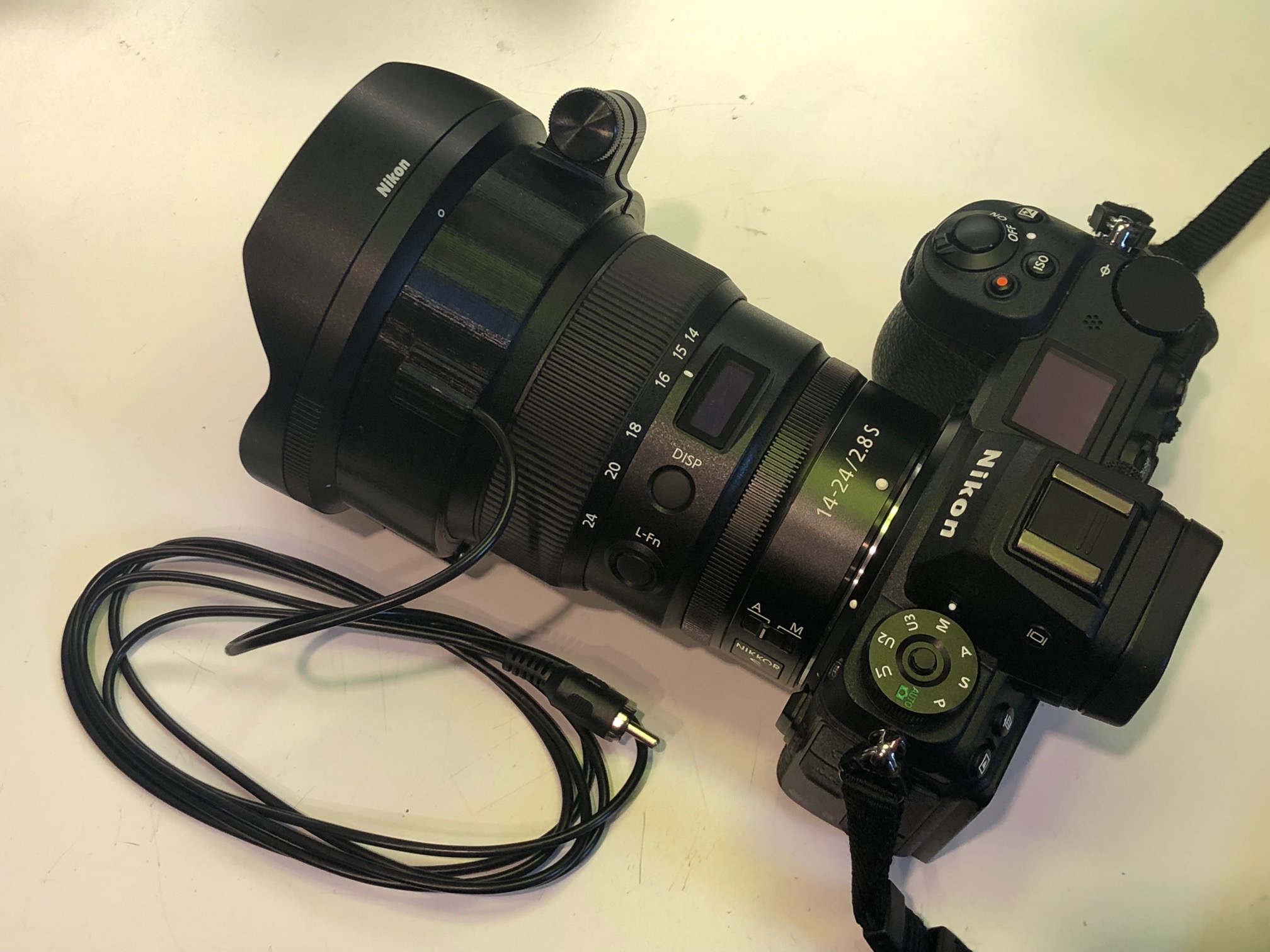 Nikon Z 14-24mm lens focus clamp / dew heater