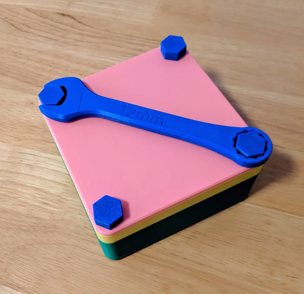 Kids Toy: Wrench (Spanner) and Bolt Box - photo 3