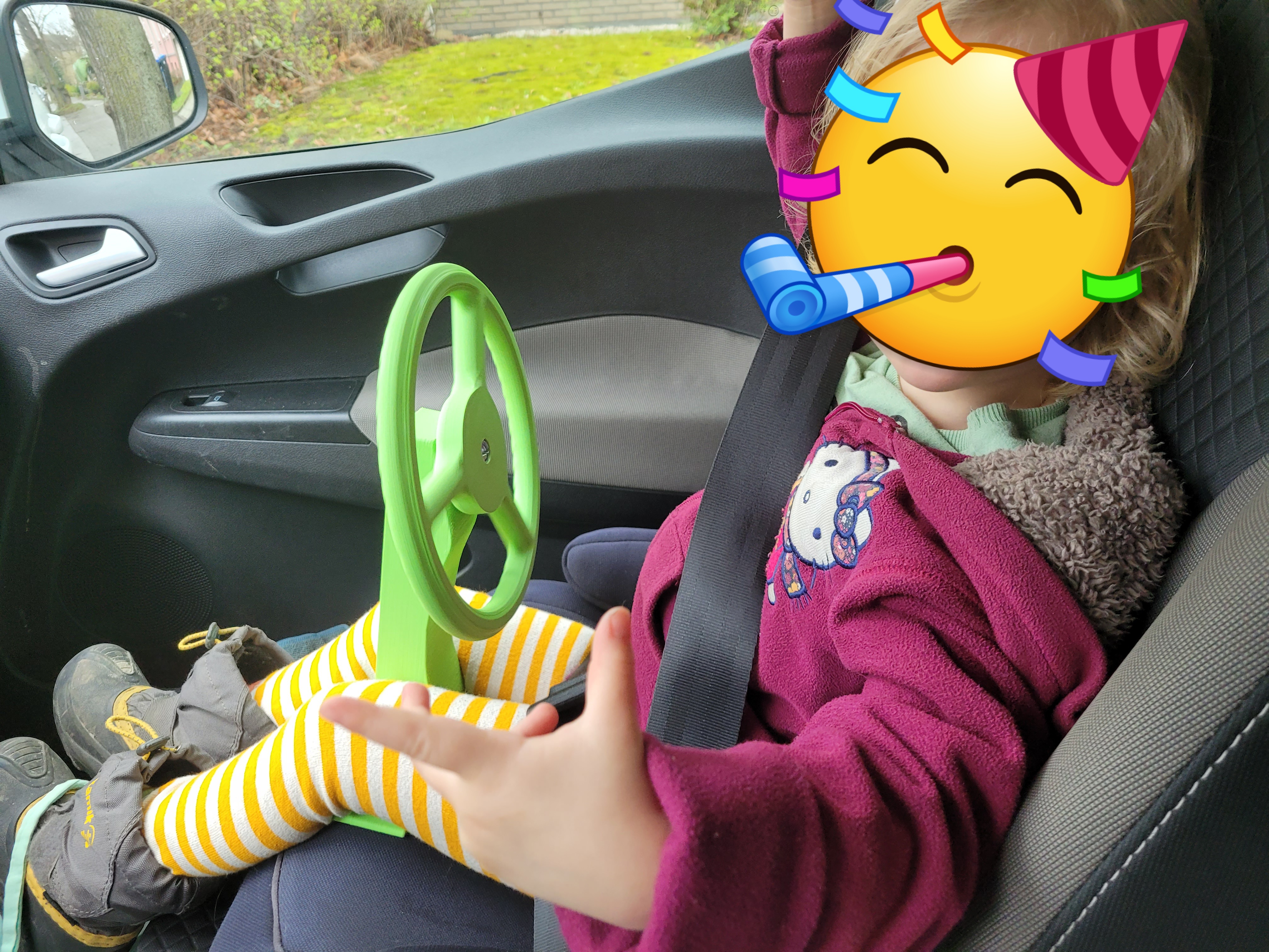 Toy Steering Wheel (with stand)