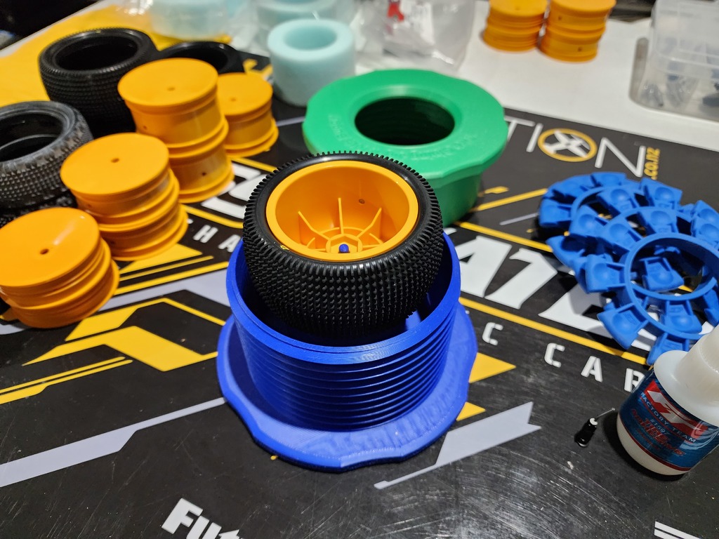 Tire Gluing Jig 1/10th Buggy Offroad - photo 3