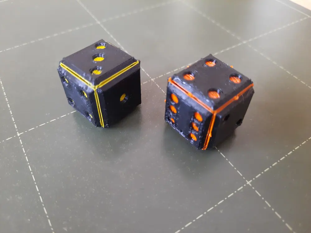 Multicolor dice kit card - photo 2