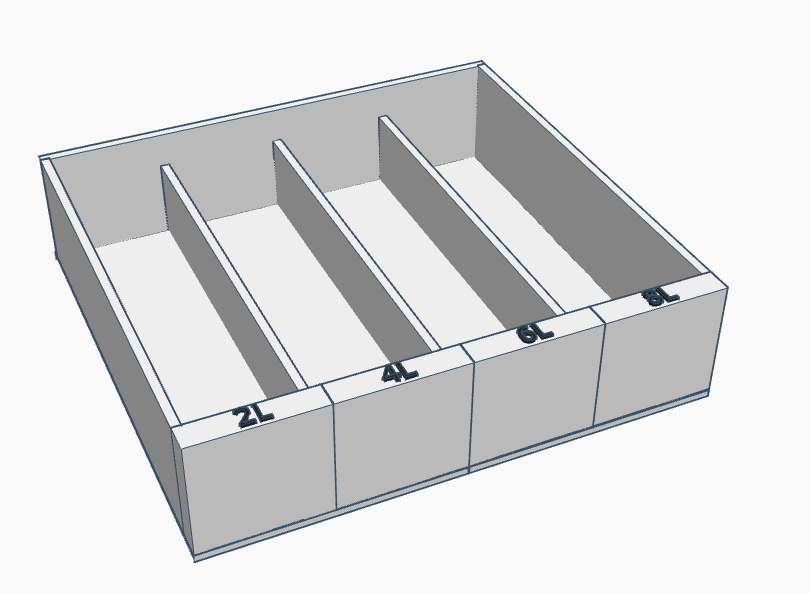 Freezing bags organizer for IKEA kitchen drawer. - photo 2