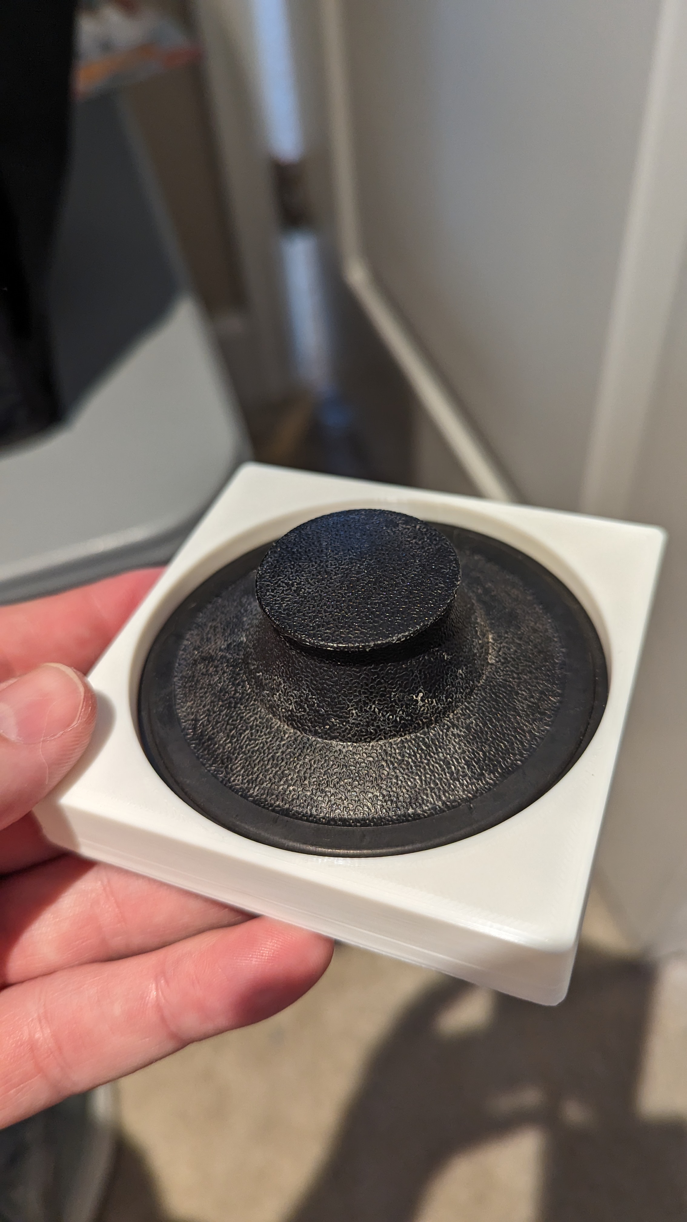 Kitchen sink drain plug caddy
