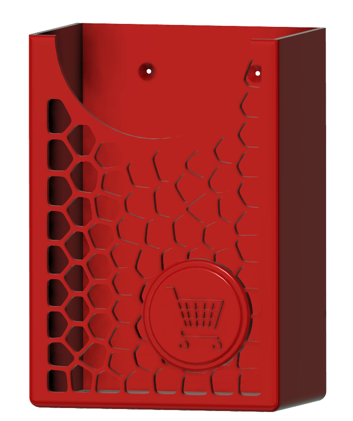 Shopping Bag Holder for Peg Board / Wall Mount - photo 4