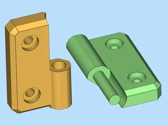 Quick Release hinge (P1P Lite Enclosure)