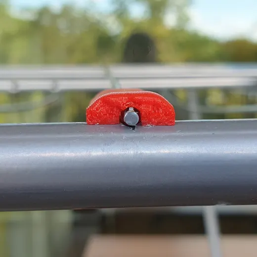 Drying rack wire repair clip (for 14mm tubes) - photo 3
