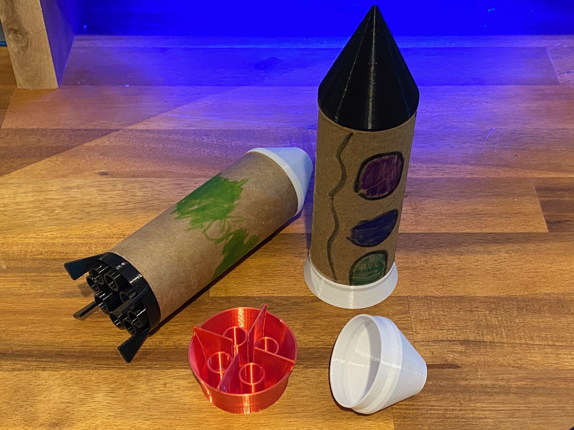 Loo Launchers, the TP Toy Rockets. - photo 2