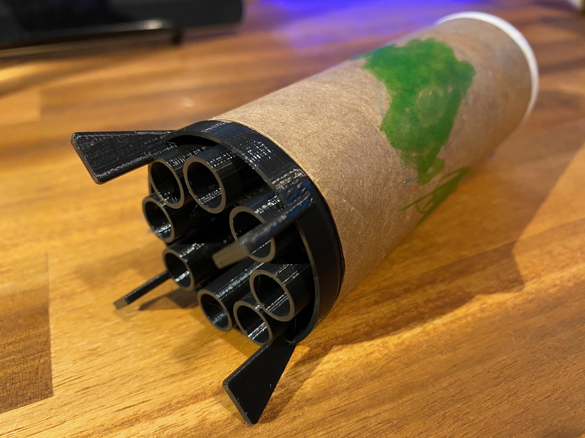 Loo Launchers, the TP Toy Rockets. - photo 4