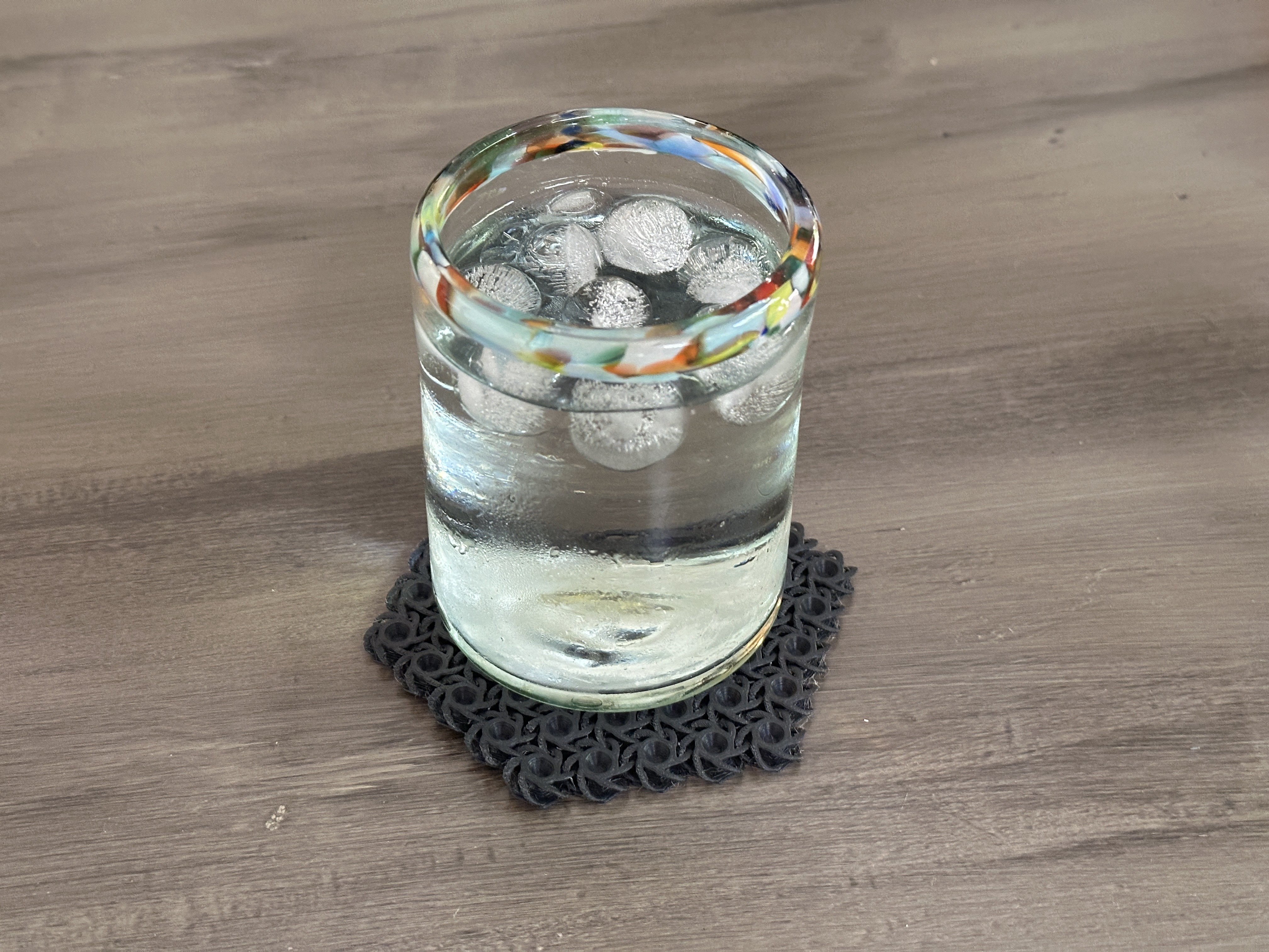 Hex NASA Fabric Coaster - photo 3