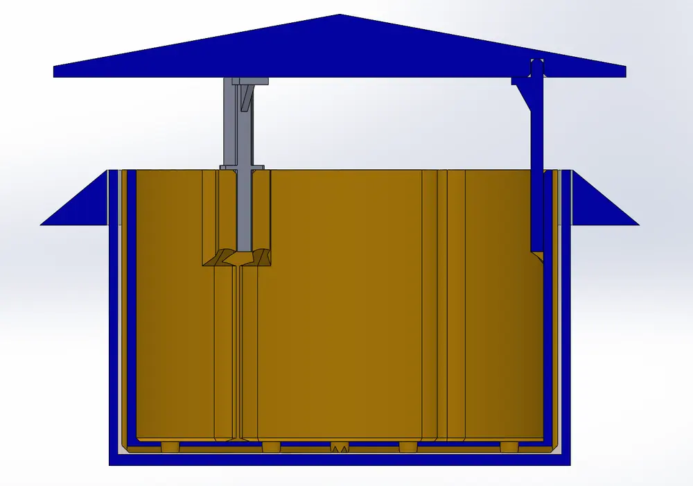 Garden snail trap with drain insert (easy print) - photo 3