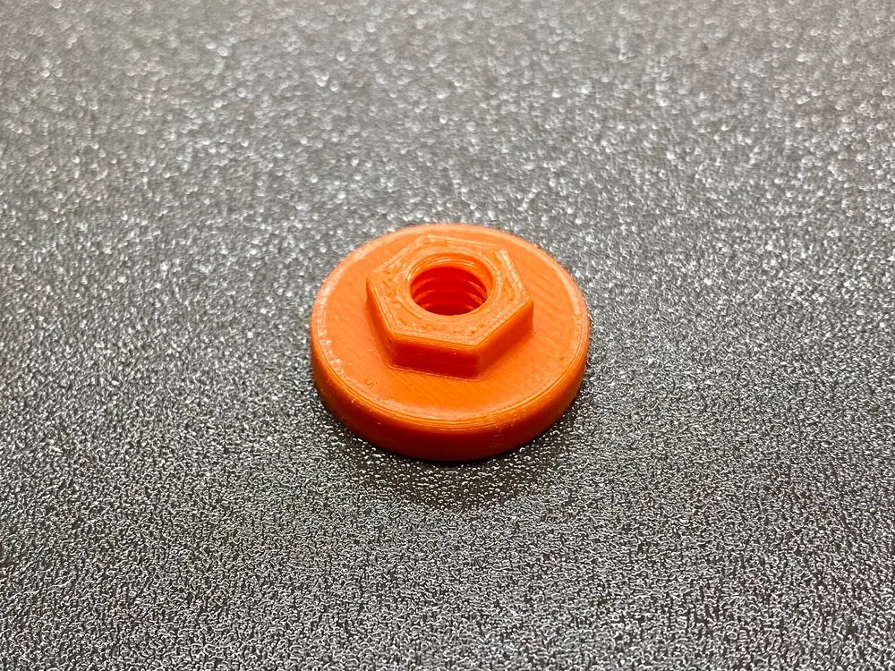 Smooth Nut for Articulating Raspberry Pi Camera Mount for Prusa MK3 and MK2 - photo 3