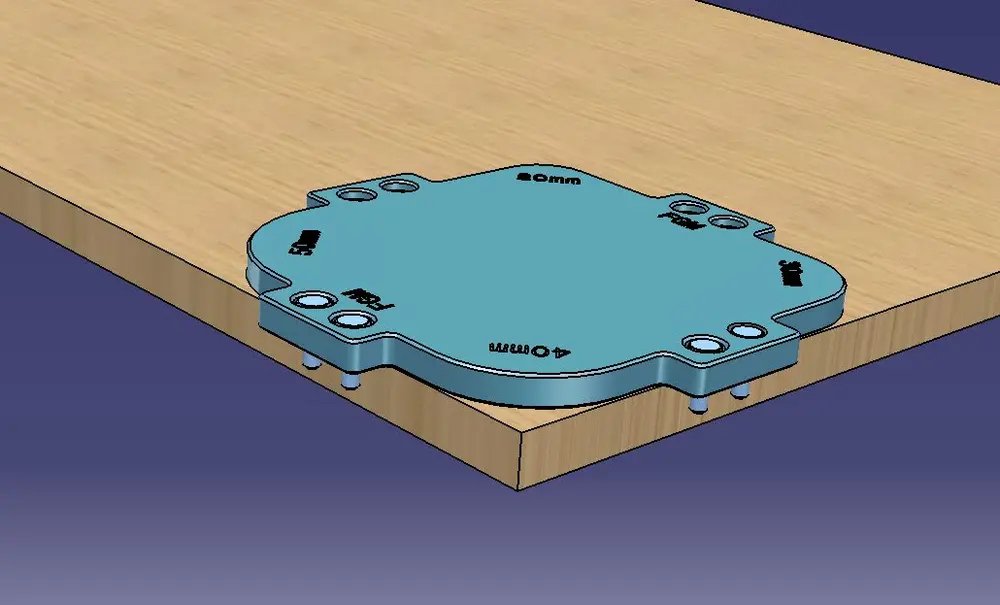 Router corner Jig (4 in 1 corner tamplate)