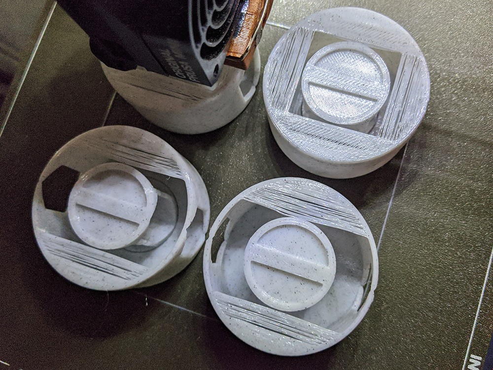 Print-in-place cable winder "puck", no supports necessary (uses slicer trick) - photo 2