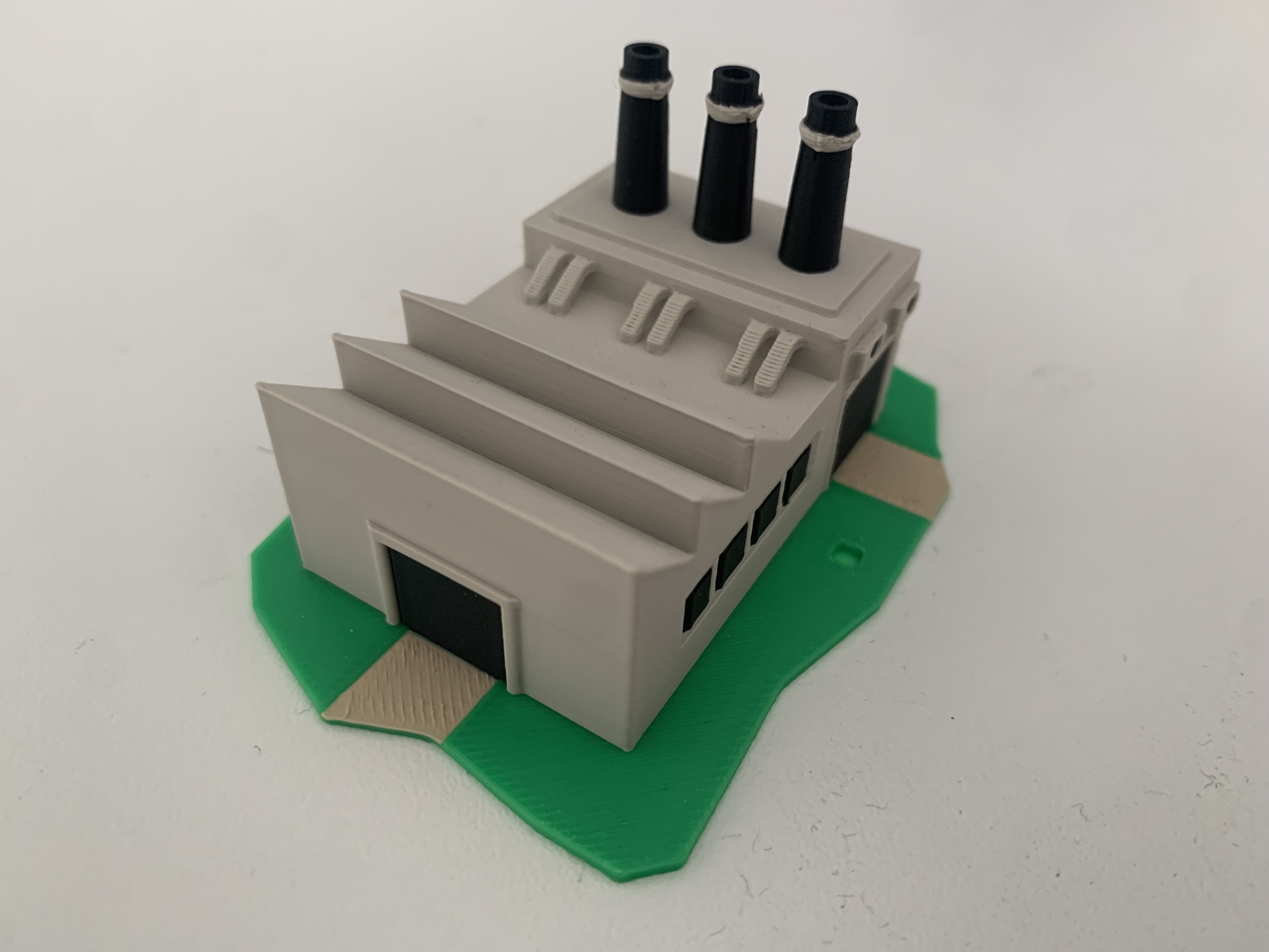 Small and simple Factory Model - Miniature - photo 2