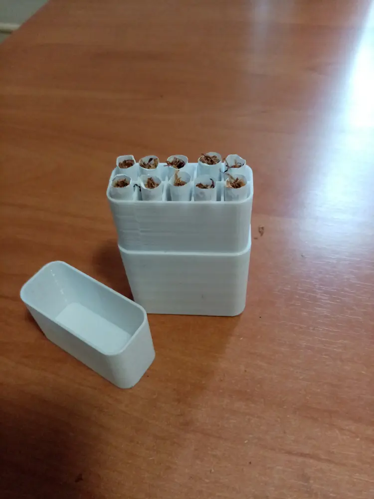 Cigarette box cigarette case easy printable without support tested - photo 2