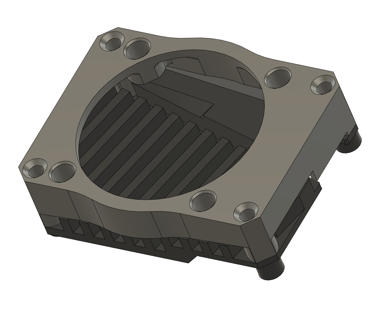 CB1 heatsink 4020 fan mount