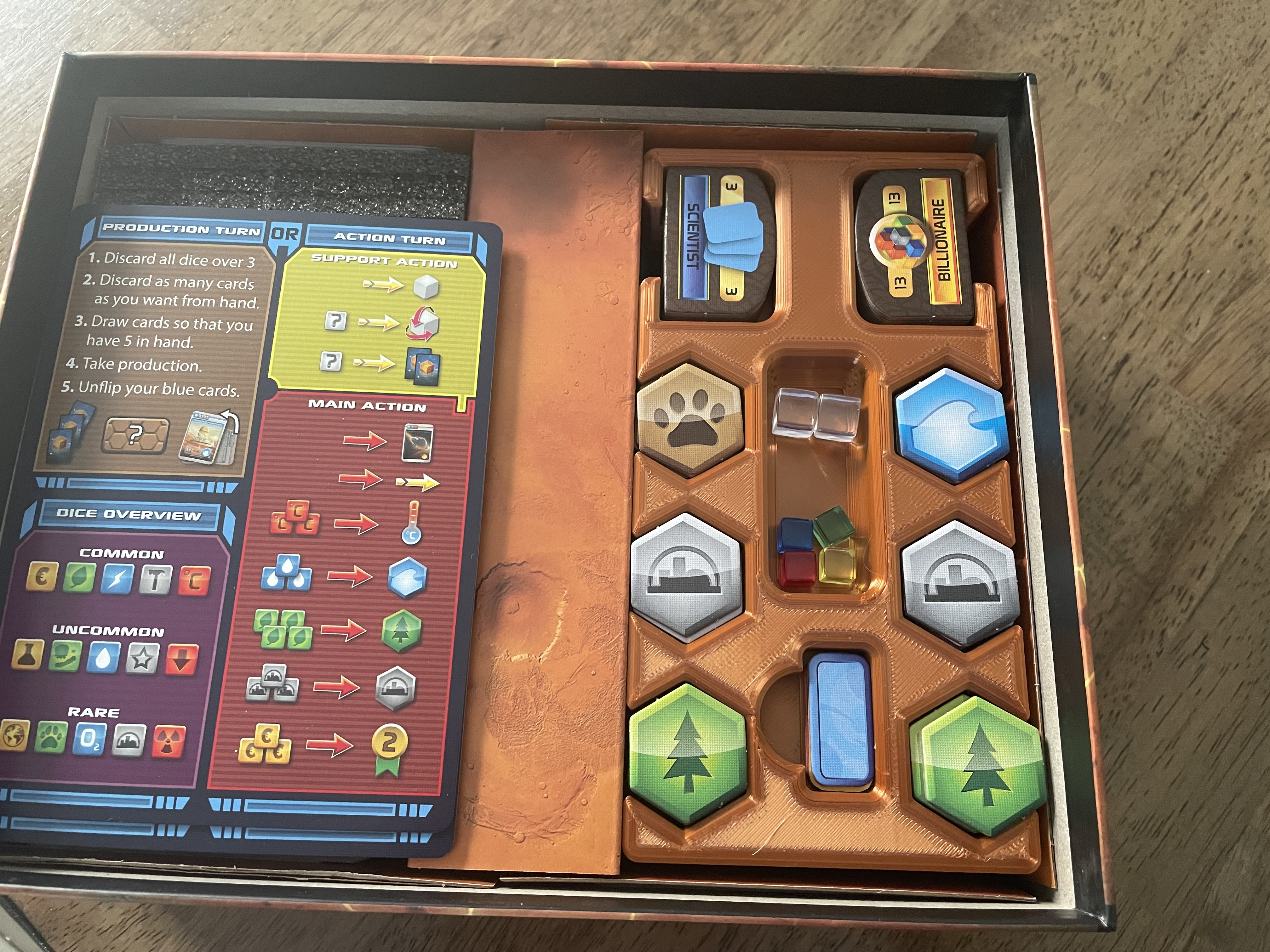 Terraforming Mars: The Dice Game Storage containers - photo 4