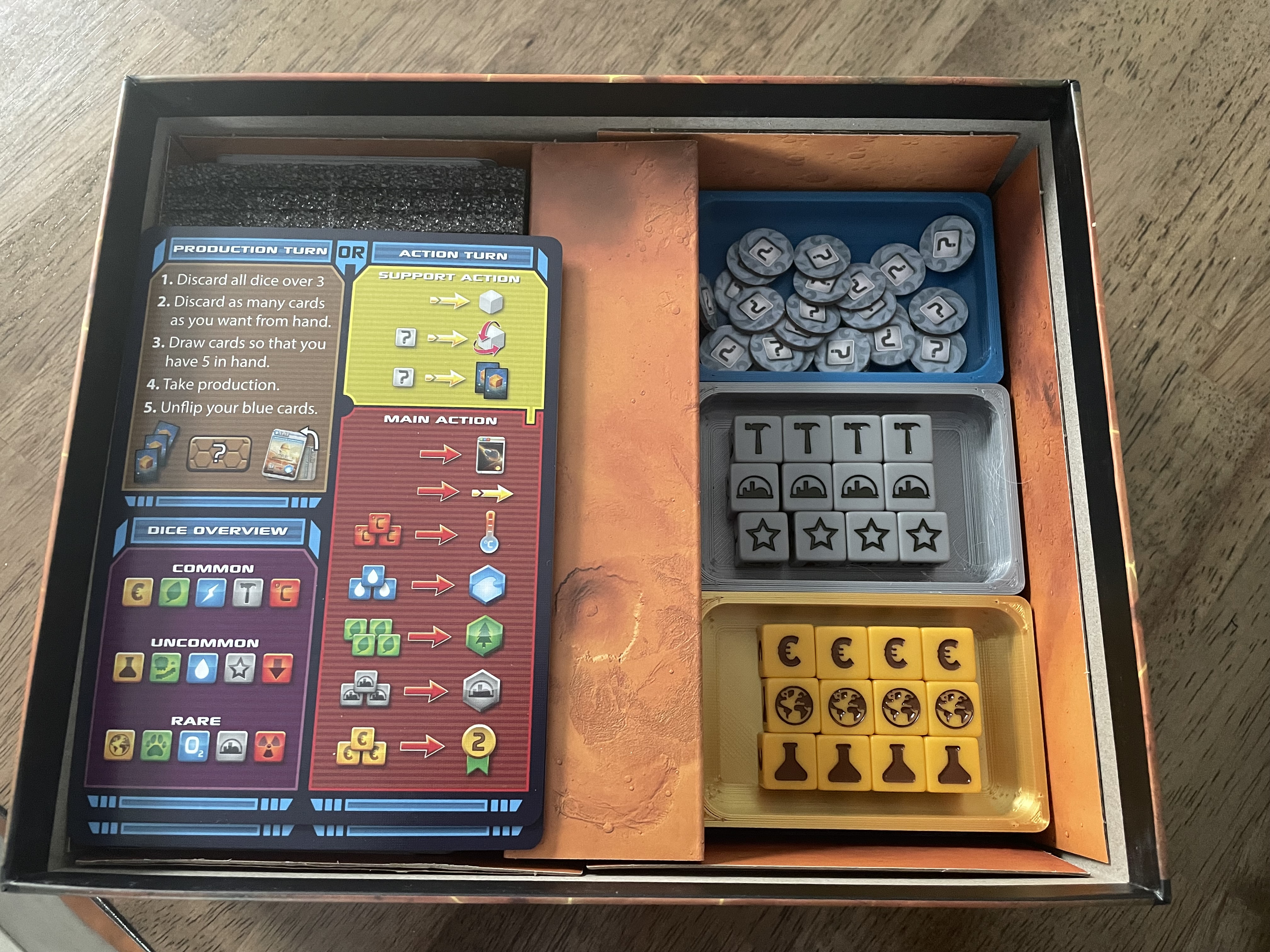 Terraforming Mars: The Dice Game Storage containers - photo 2