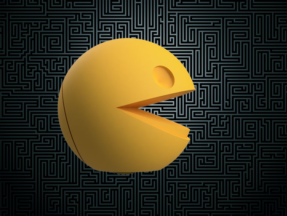 PAC-Man Toy w/ moving mouth - photo 3