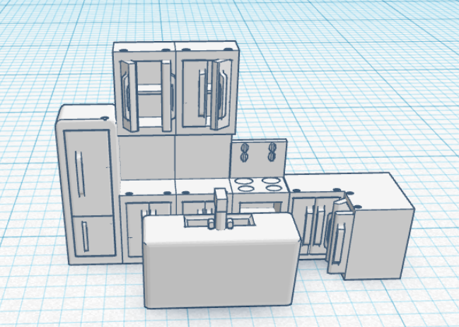 Doll House Kitchen