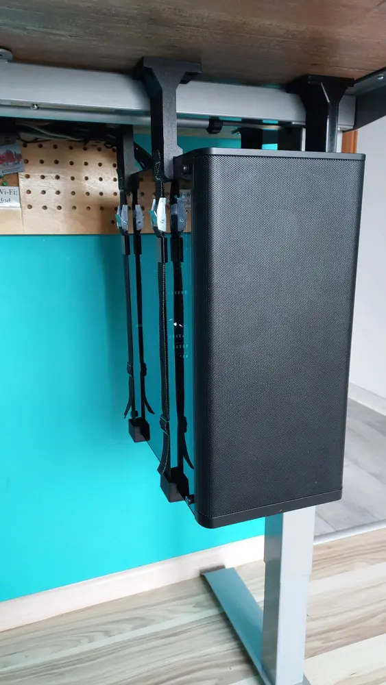 PC case desk holder - photo 2