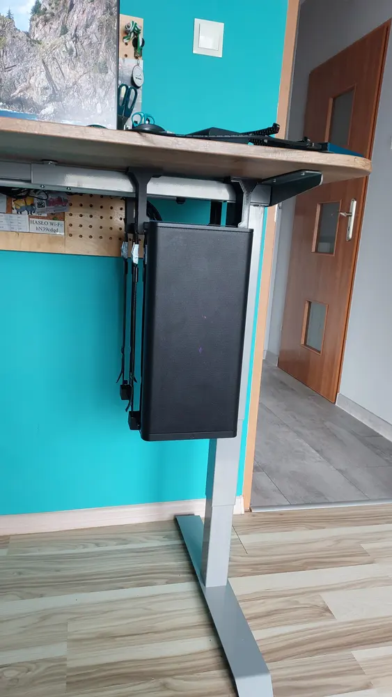 PC case desk holder