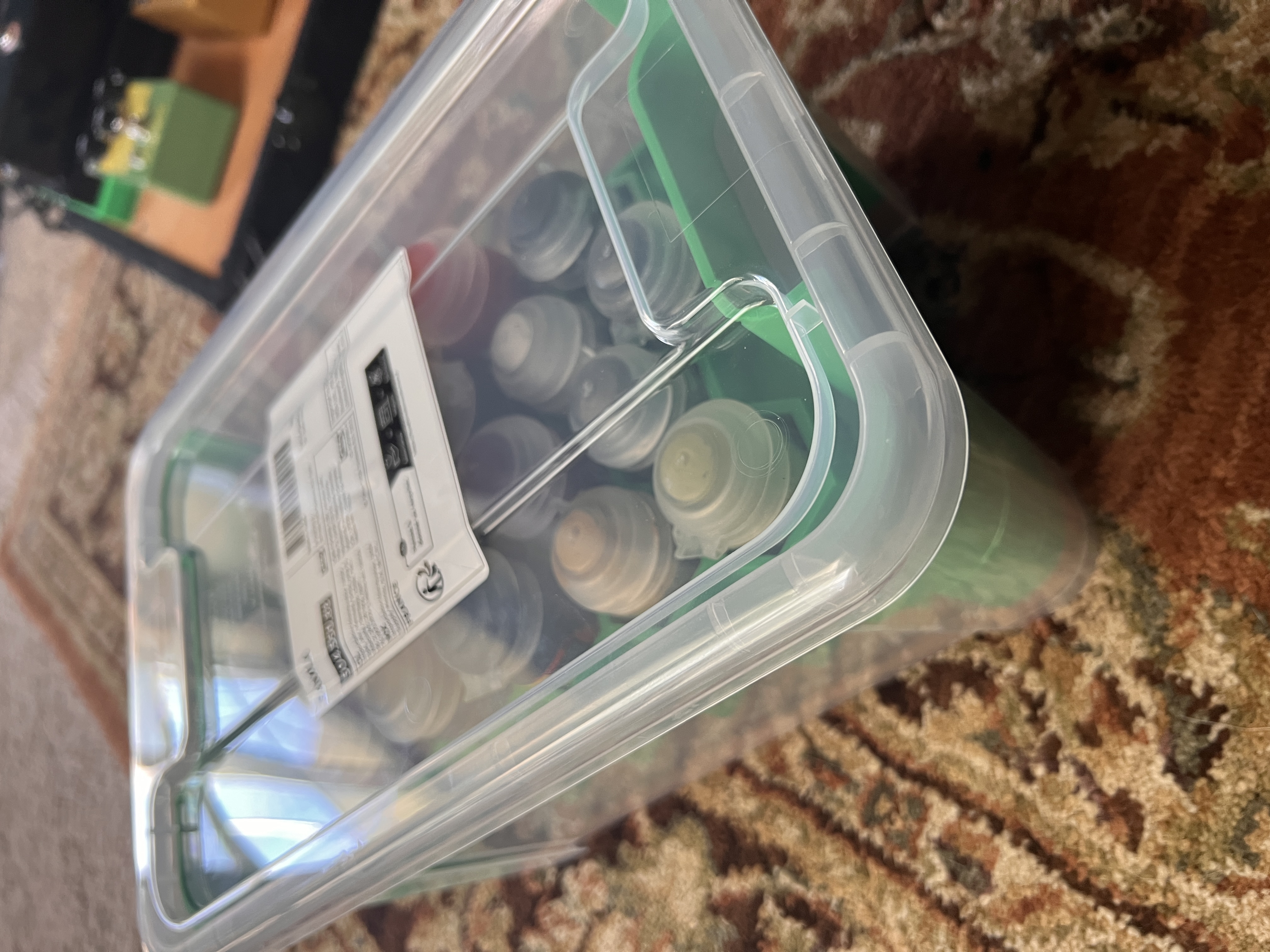 Hobby paint pot (Citadel) storage for Ikea Samla