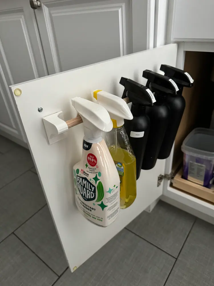 Spray Bottle Holder Bracket