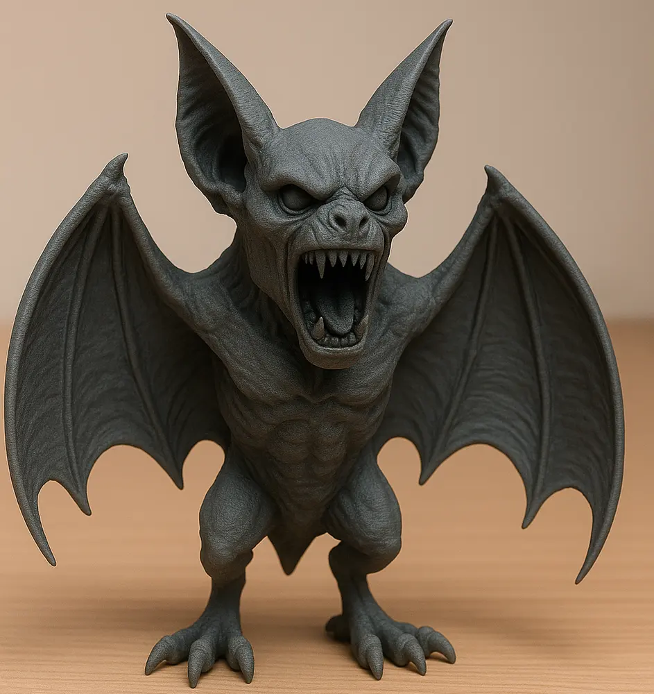 Scary Bat Figurine Halloween Decoration