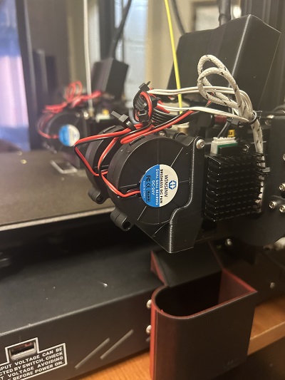 Kirito Dual 5015 Part Cooling Fan Duct for BIQU H2 version 2 - photo 2