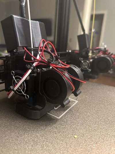Kirito Dual 5015 Part Cooling Fan Duct for BIQU H2 version 2 - photo 3