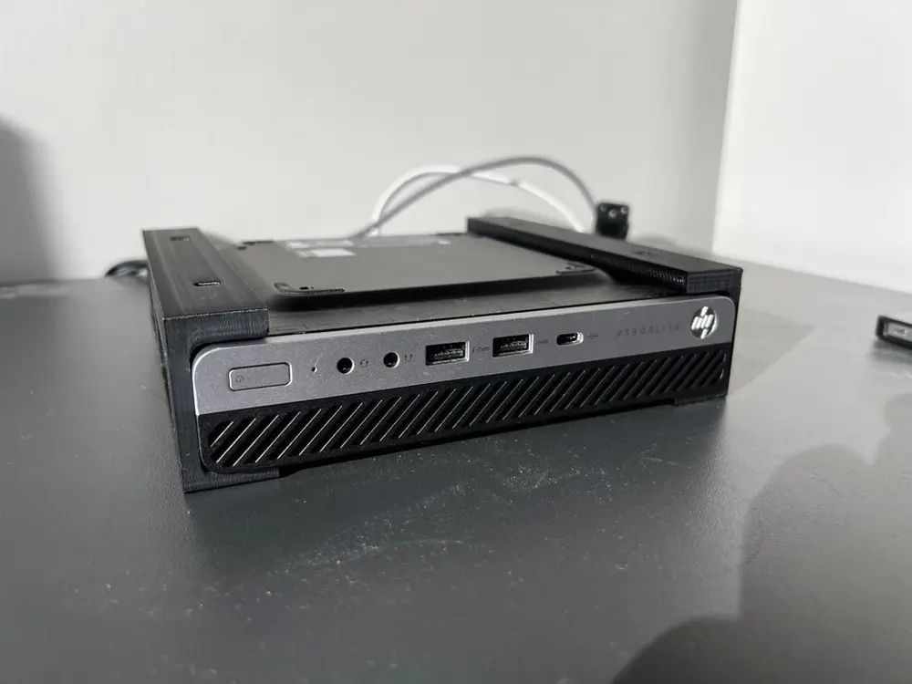 HP EliteDesk Mini 800 G5 Under desk-mount (Confirmed that it suits the other G-models as well) - photo 2