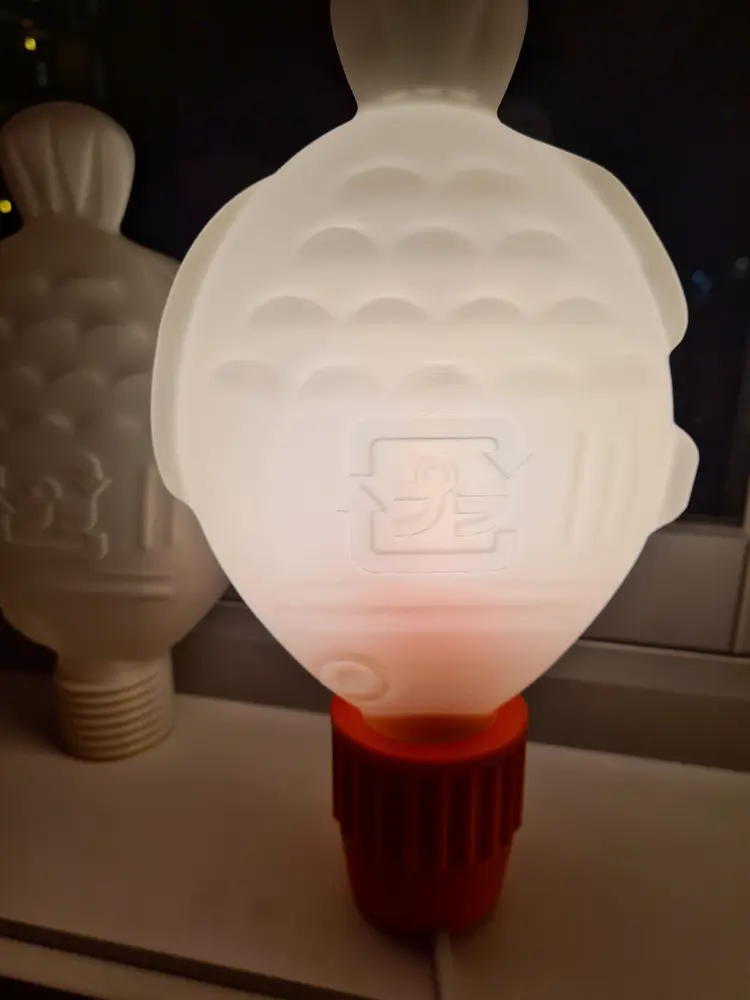 Soy fish lamp reworked