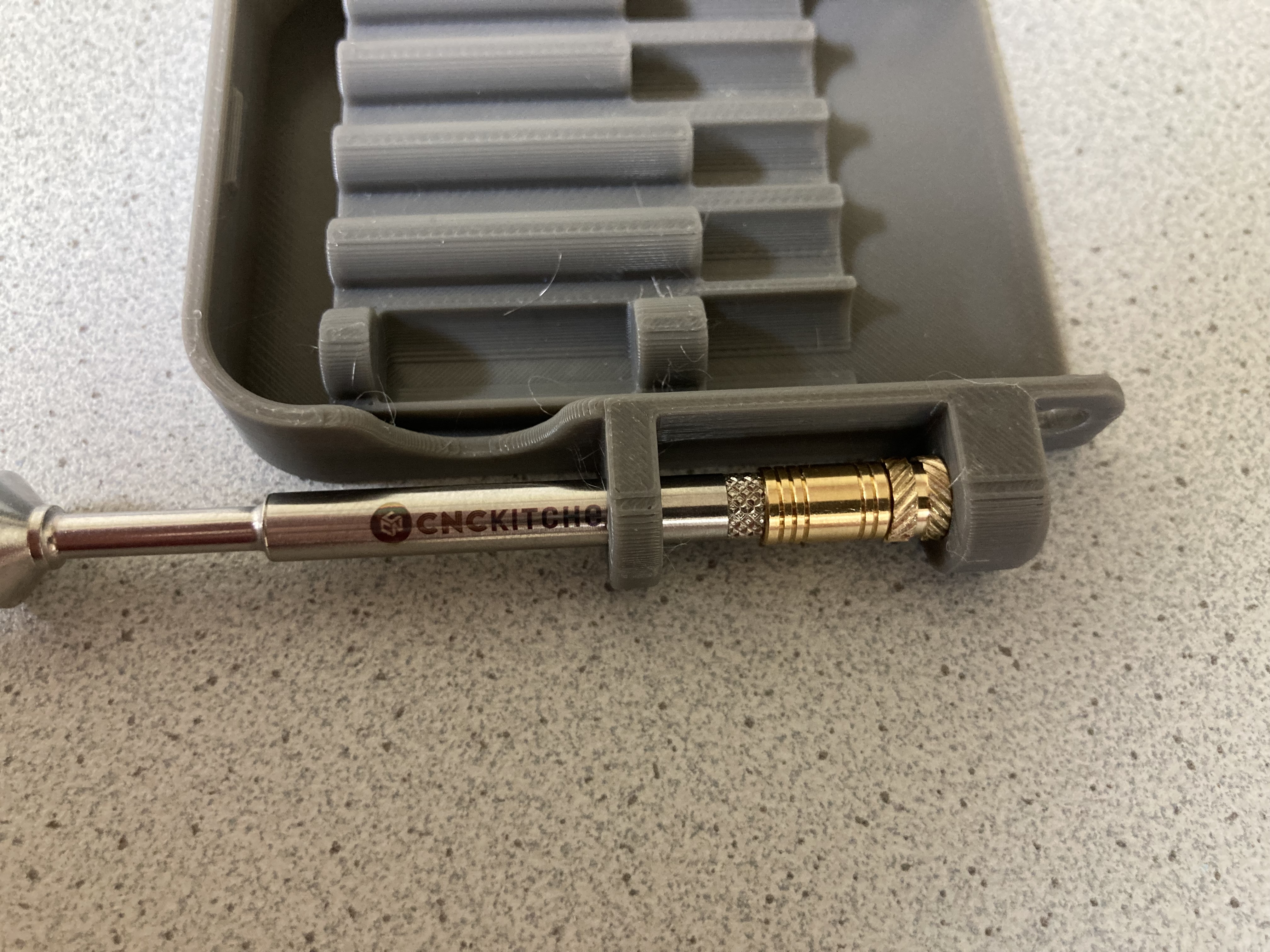 Case for CNC Kitchen Threaded Insert Soldering Tips TS100 Edition - photo 3