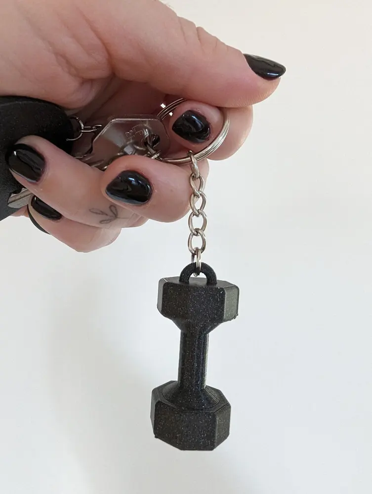 Dumbbell Keychain - photo 4