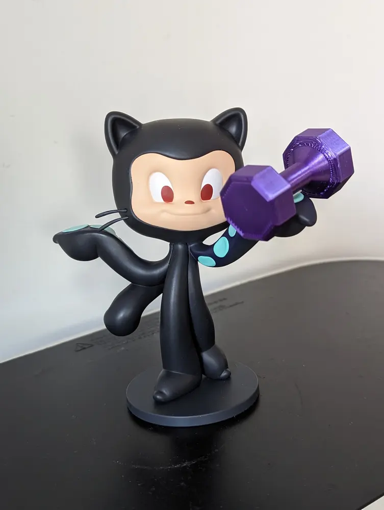 Dumbbell Keychain - photo 3
