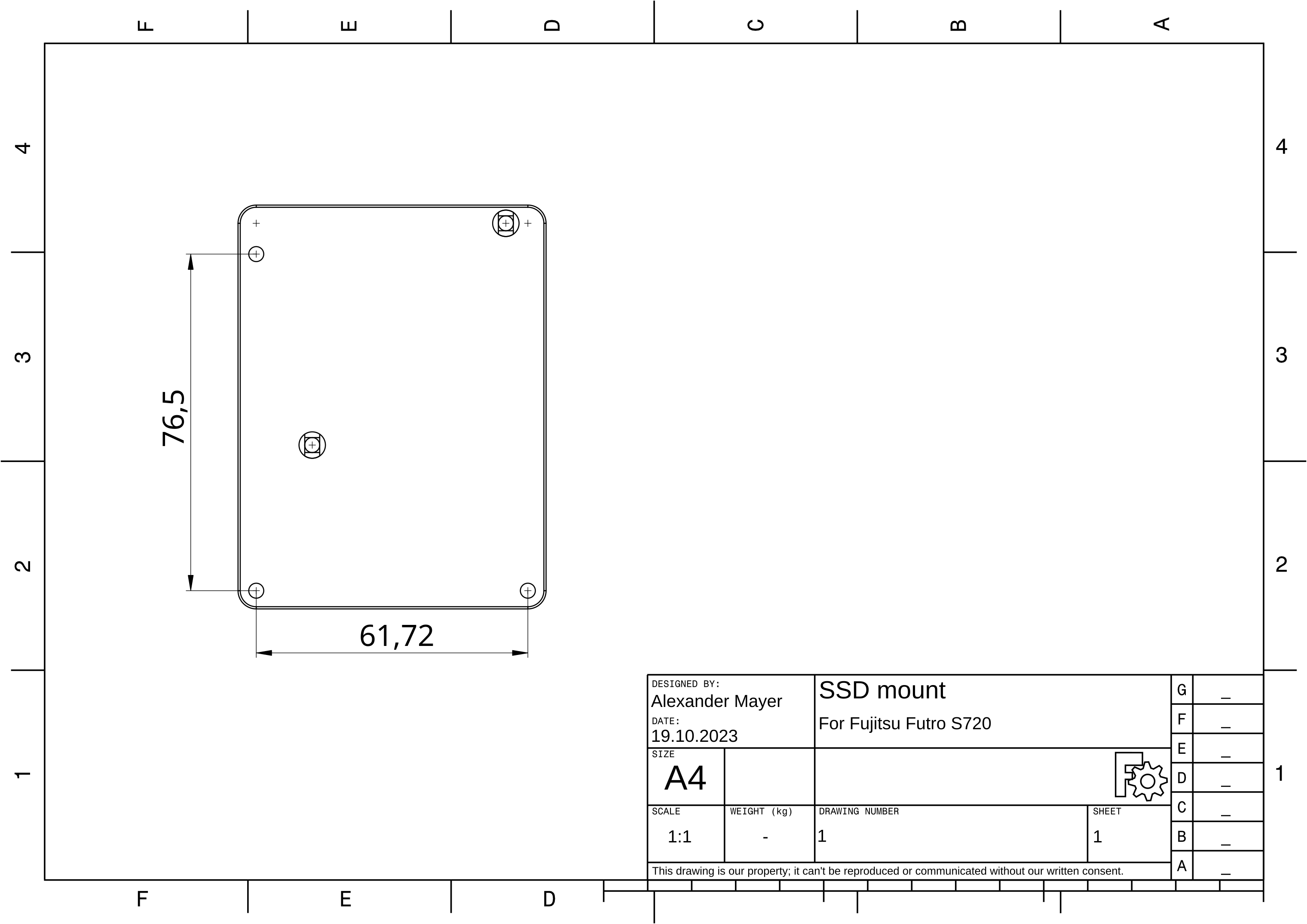 SSD mount for Fujitsu Futro S720 - photo 2