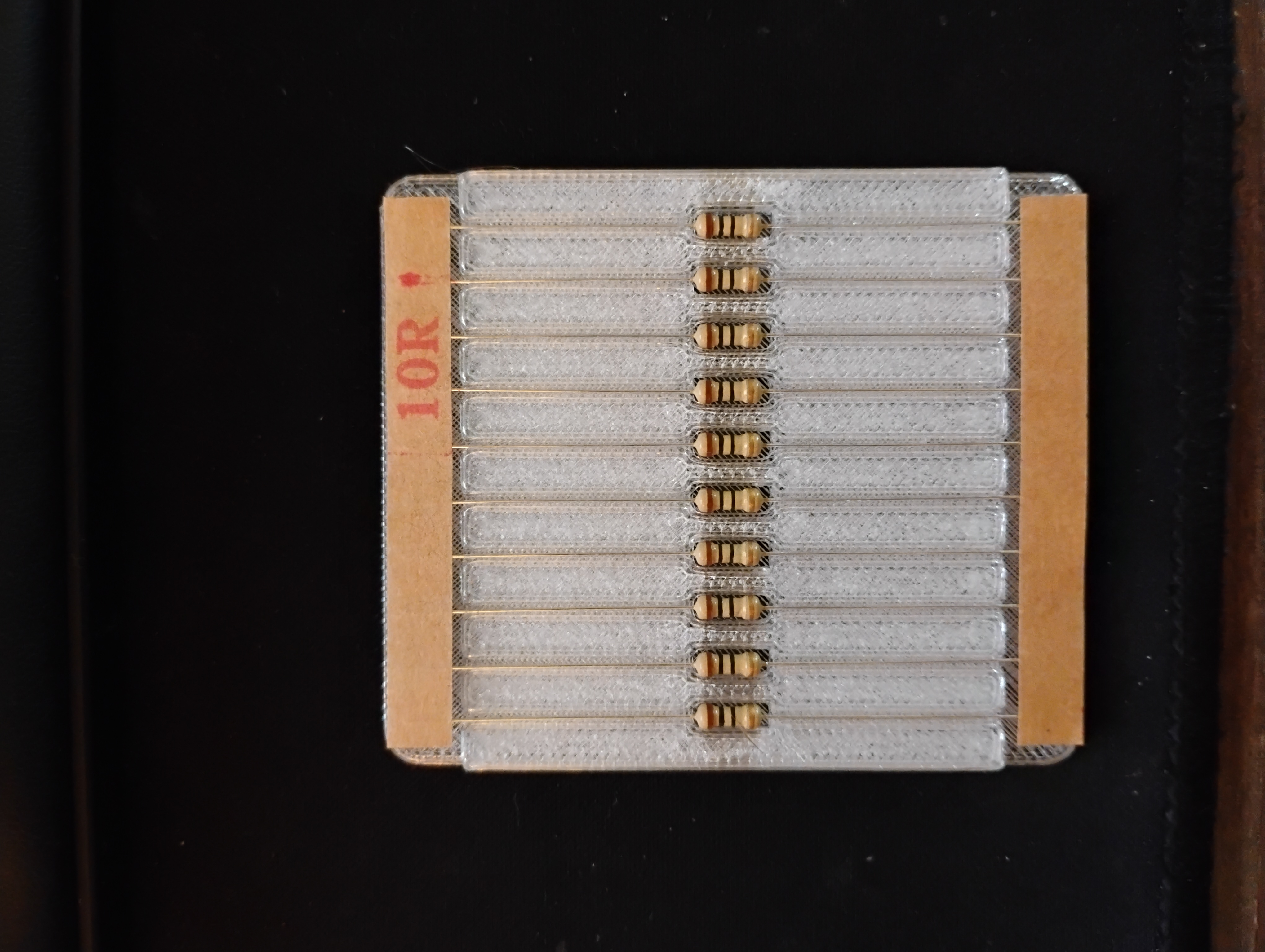 Resistor Storage Card