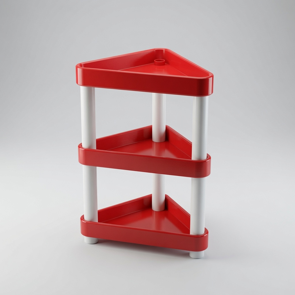 Multi Tier Bathroom Corner Shelf/Organizer