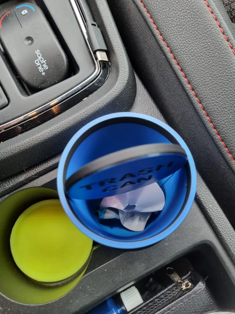 Trashcan/cup for car cupholder - Printed in place - photo 2