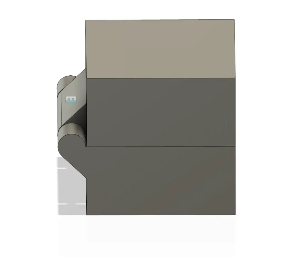 50X50X50mm Box with Hinge And Clip Lock - photo 3