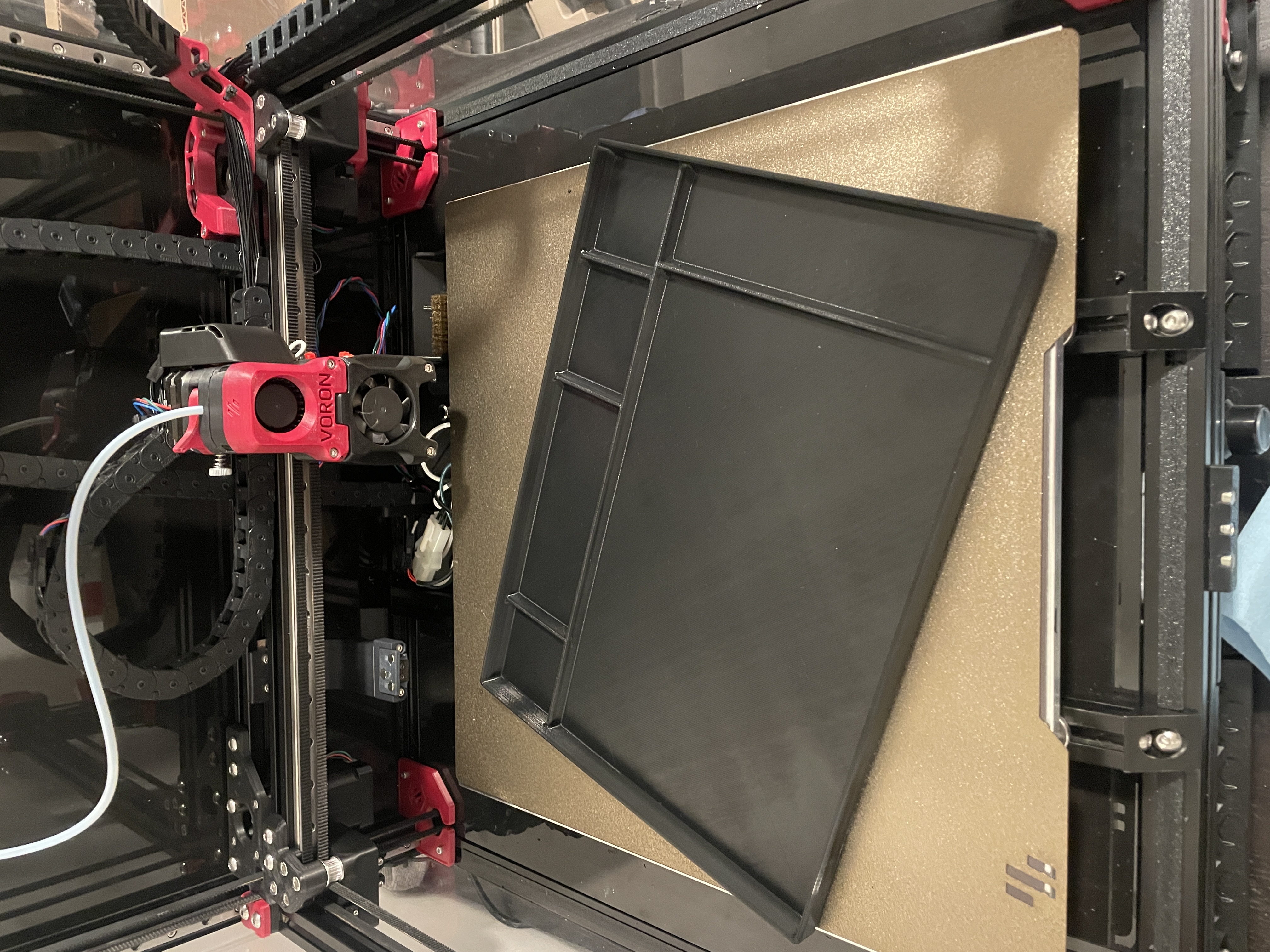 Large work tray