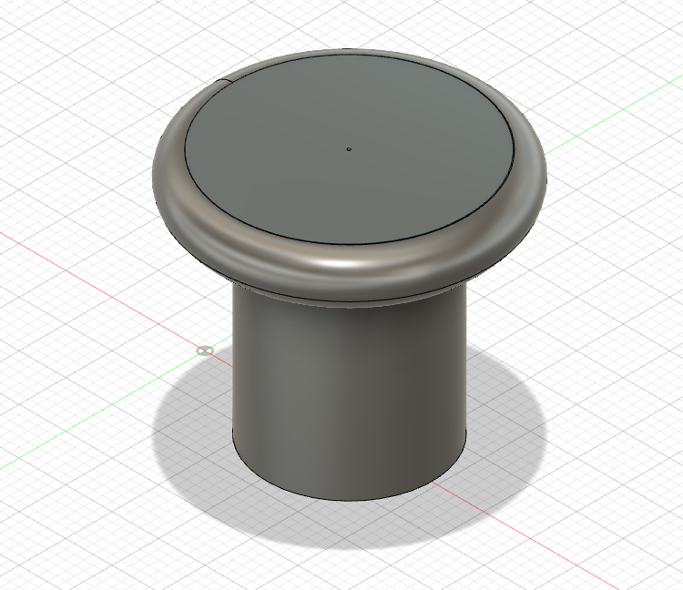 Simple door knob