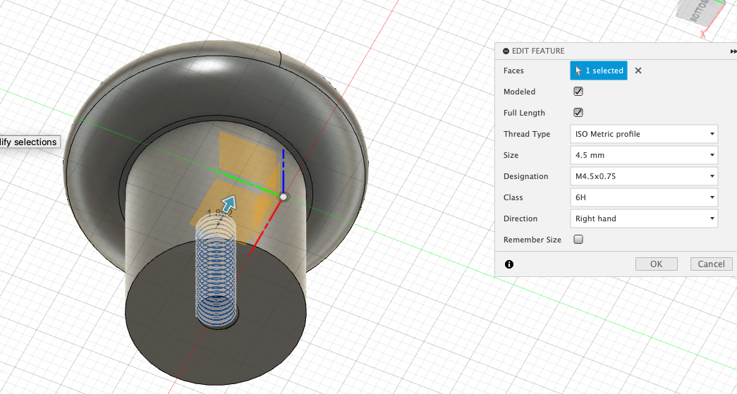 Simple door knob - photo 2