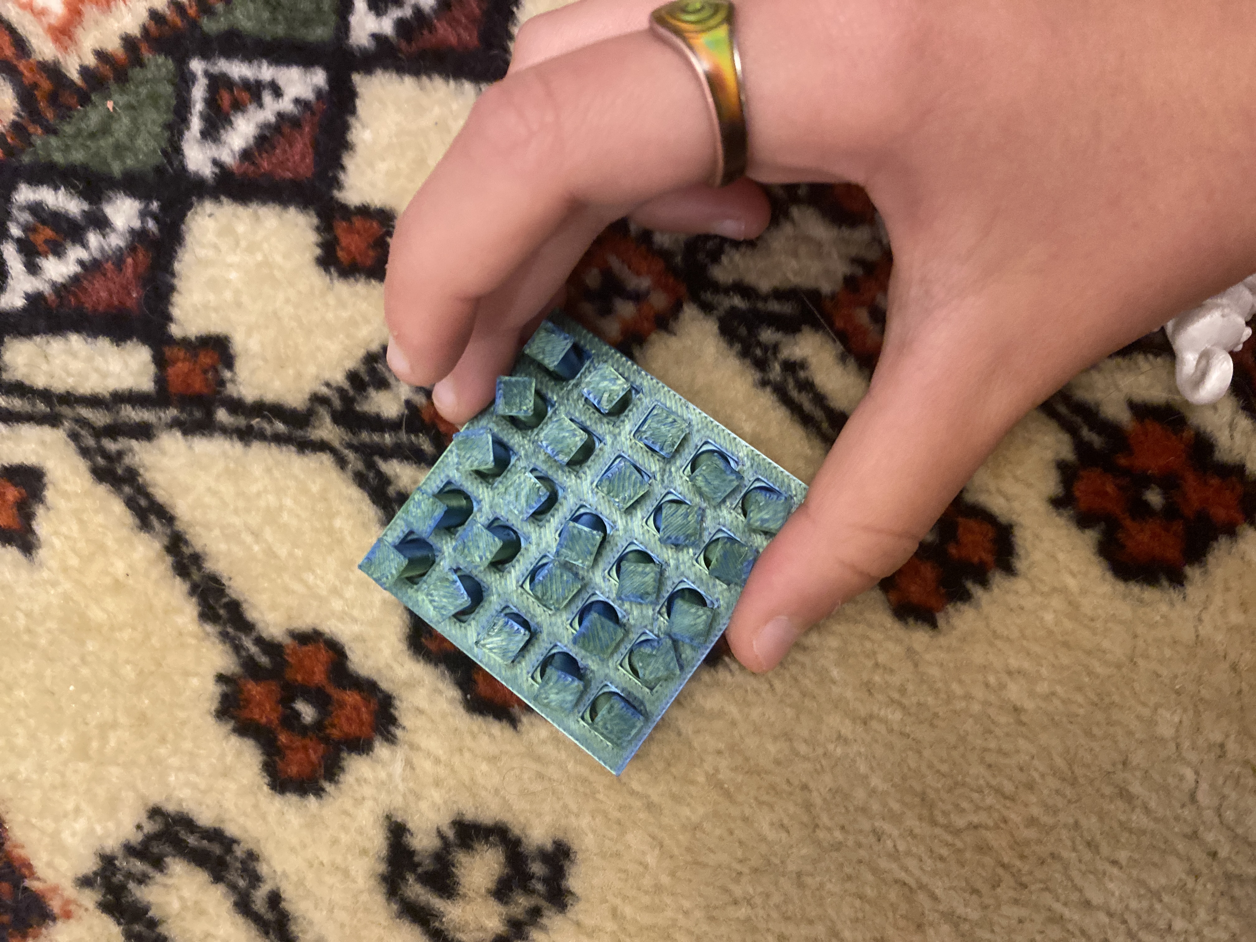 5x5 Stud funny fidget toy