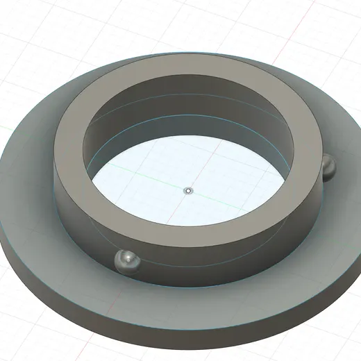 PrintedSolid Jessie Cardboard Filament Spool Filler Spacer/Bushing Support - photo 2