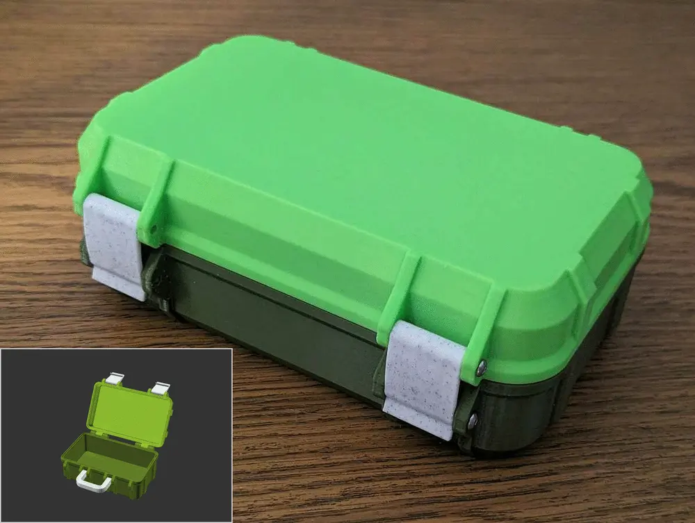 Rugged Storage Box, Parametric and Customizable