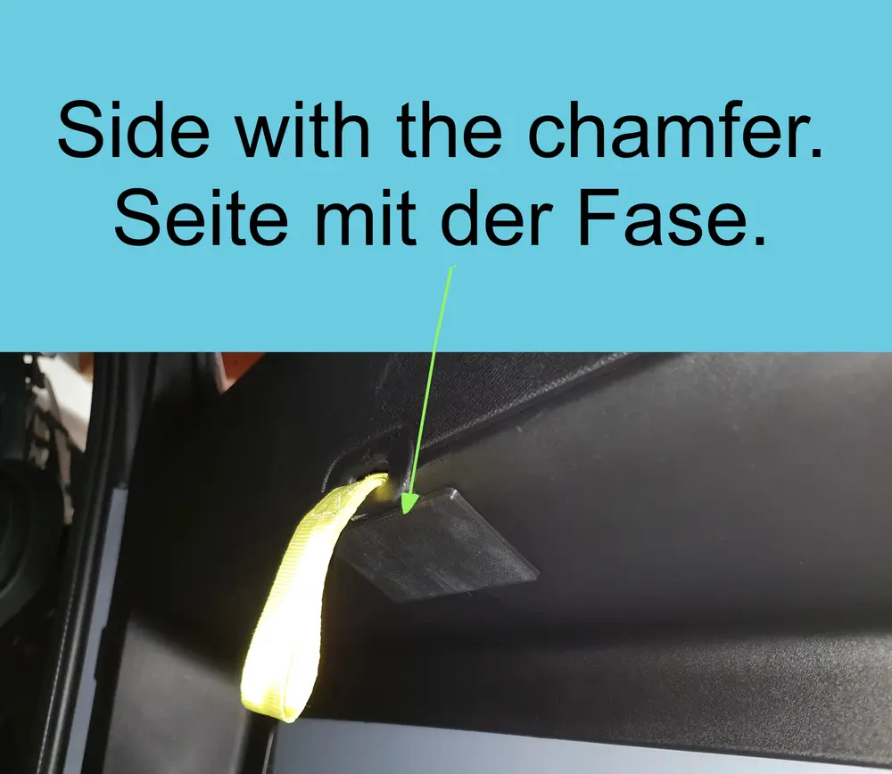 Opel Rockse Citroen Ami door cover - Opel Rocks-E und Citroen Ami Abdeckung für Tür mit / ohne Chiphalter - photo 3