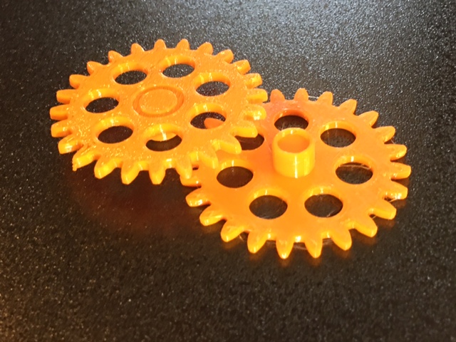 Gear-shaped extruder visualizer - photo 2